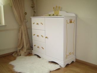 Commode Xl Princesse Blanche