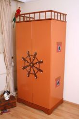 Armoire 2 ou 3 Portes Pirate Marron