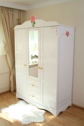 Armoire 2 ou 3 Portes Rose