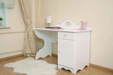 Bureau Cristal Blanc